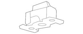Gm 11546998 Genuine Roof Console Nut
