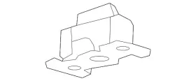 11546998 Gm Genuine Roof Console Nut