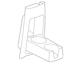 15140871 Gm Genuine Rear Trim Panel