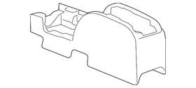 Gm 15854579 Genuine Console Base