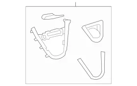 19204492 Gm Genuine Instrument Panel Lower Extension Upper Trim