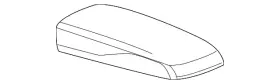 22922329 Gm Genuine Urban Front Floor Console Armrest