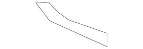 Gm 22983588 Genuine Apex Passenger Side Front Floor Console Applique