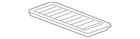 Gm 23264395 Genuine Front Floor Console Compartment Liner