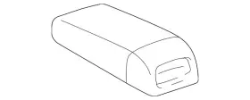 25709195 Gm Genuine Armrest Assembly F/floor Console Shale