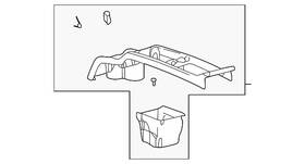 Gm 25735247 Genuine Accessory Tray