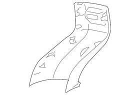 Gm 25887131 Genuine Rear Panel
