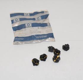 Gm 2973932 6x Delco Oem Lamp Socket Assembly Wedge Base - B26-87