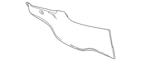 42744113 Gm Genuine Side Panel