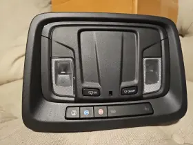 811313923 Gm 2019 2020 2021 2022 Gmc Sierra At4 Roof Overhead Console Without Sunroof Black