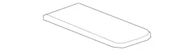 84008517 Gm Genuine Front Floor Console Center Compartment Liner