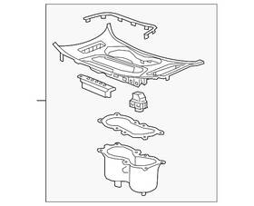 Gm 84220794 Genuine Trim Plate