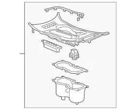 84220794 Gm Genuine Trim Plate