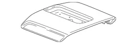84373573 Gm Genuine Black Front Floor Console Outer Armrest