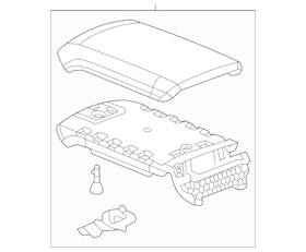 Gm 84779639 Genuine Armrest