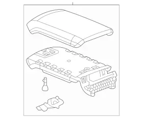 84779639 Gm Genuine Armrest