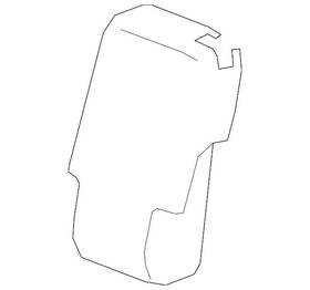 Gm 84829930 Genuine General Motors Gideon Front Seat Back Cover
