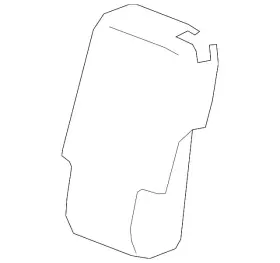 84829930 Gm Genuine General Motors Gideon Front Seat Back Cover