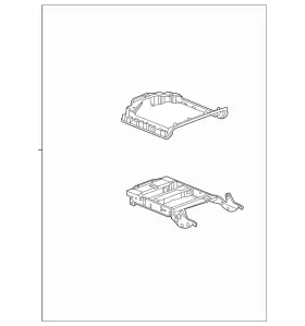 85159593 Gm Genuine Armrest Assembly