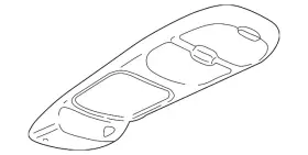 88948616 Gm Genuine Console