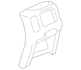 88987001 Gm Genuine Rear Trim
