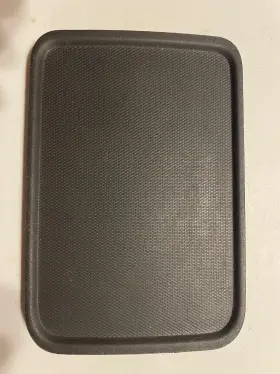 L0304080 Gm 14-19 Chevrolet Silverado Sierra Console Lid Armrest Rubber Mat Tray