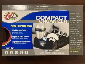 Go Gear 079976751025 Car Compact Organizer Hopkins Perfect Fit For Small Areas