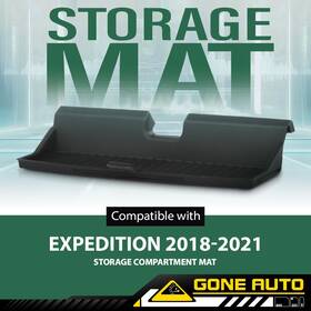 Gone-auto Ga218905 Storage Compartment Tpe Mat Fit For 2018-2021 Ford Expedition Jl1z-78045g34-bb