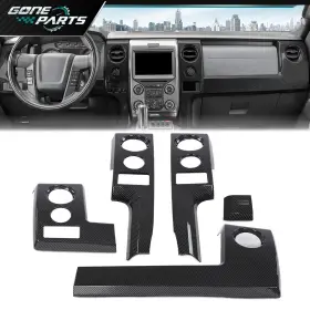 Gp52659877 Goneparts Center Console Dashboard Panel Cover Trim Bezels Fit For 2009-2014 Ford F150