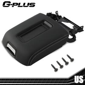 Gplusmotor Gpl00299 Center Console Armrest Lid Leather Fit For Chevrolet Suburban Gmc 15-19 Black