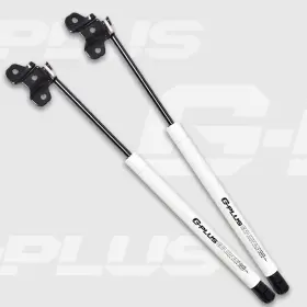 Gpl17485 Gplusmotor Fit For Jeep Wrangler Tj 1997-2006 Rear Window Lift Supports Shocks Struts White