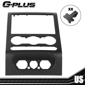 Gpl6646456 Gplusmotor Fit For 2004-2008 Ford F-150 F150 Dash Radio Bezel Center Trim Panel Black