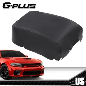 Gplus-0116-13 Gplusmotor Fit For 2011-2022 Dodge Charger Leather Console Lid Armrest Replacement Cover Us