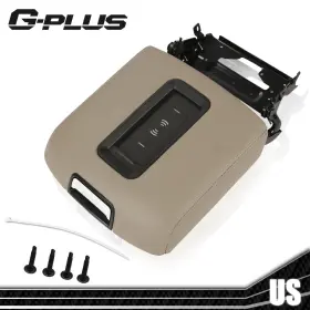 Gplus-1205-40 Gplusmotor Fit For 15-19 Chevrolet Suburban Center Console Armrest Lid With Wireless Charger
