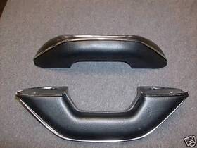 Graham Arbk55 Black Arm Rests Chevy Truck 1961 Gmc Panels Suburbans