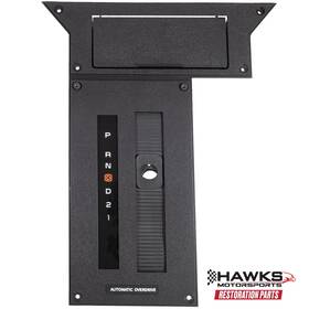 Hawks Motorsports 8489atmsp Automatic Shifter Plate 1984-1989 Chevy Camaro