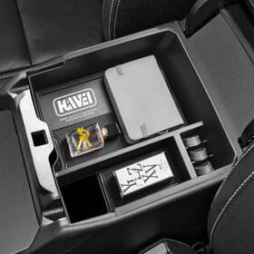 Hgwei 23060 Center Console Organizer Tray Compatible With 2024 2025 Ford Ranger And Black