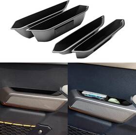 Hgwei 24002 Door Handle Storage Organizer Compatible With Ford Bronco 2021 2022 Black