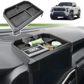 Hgw24049-bk Hgwei Center Console Screen Dash Organizer Compatible With 2024-2026 Toyota T
