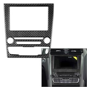Hkseller-au 550756836922 Gps Navigation Panel Cover Trim Carbon Black For Ford Fusion Mondeo 13-19 Us