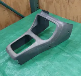 77291-s04a-g0 Honda 1996-2000 Civic Center Console Upper Base Top Shifter Bezel Trim Dark Gray