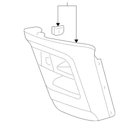 77291-swa-a11zb Honda Genuine Center Cover