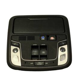 Honda 83250-tg7-a11zc 2020-2022 Pilot Front Roof Overhead Console Black Nh900l Dome Lamp Oem