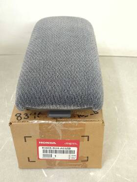 Honda 83405-sv4-a03zb New Oem Genuine Center Armrest 1994-1997 Accord Grey Cloth Nh178l Console