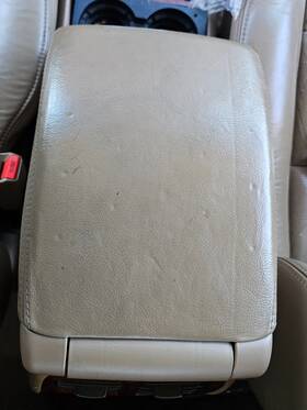 Honda 83410-stk-a13zj 2001-2006 Acura Mdx Armrest Cover Brown Oem Center Console Lid Leather Storage