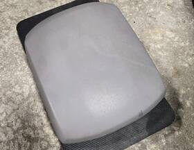 Honda 83410-sza-a05zb 2009-2015 Pilot Front Center Console Arm Rest Lid/ Compartment Door Gray
