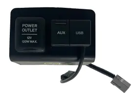 83414-ta0y Honda 2010 Accord Crosstour Center Floor Console Power Outlet 83414ta0y Oem