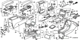 83425-sv4-000zz Honda Genuine Bracket A Rear Console