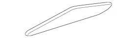 83430-tva-a01za Honda Genuine Trim Molding
