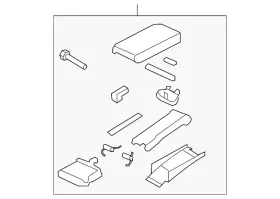 83450-sna-a52za Honda Genuine Armrest Assembly 83450-sna-a52za Honda Genuine Armrest Assembly
